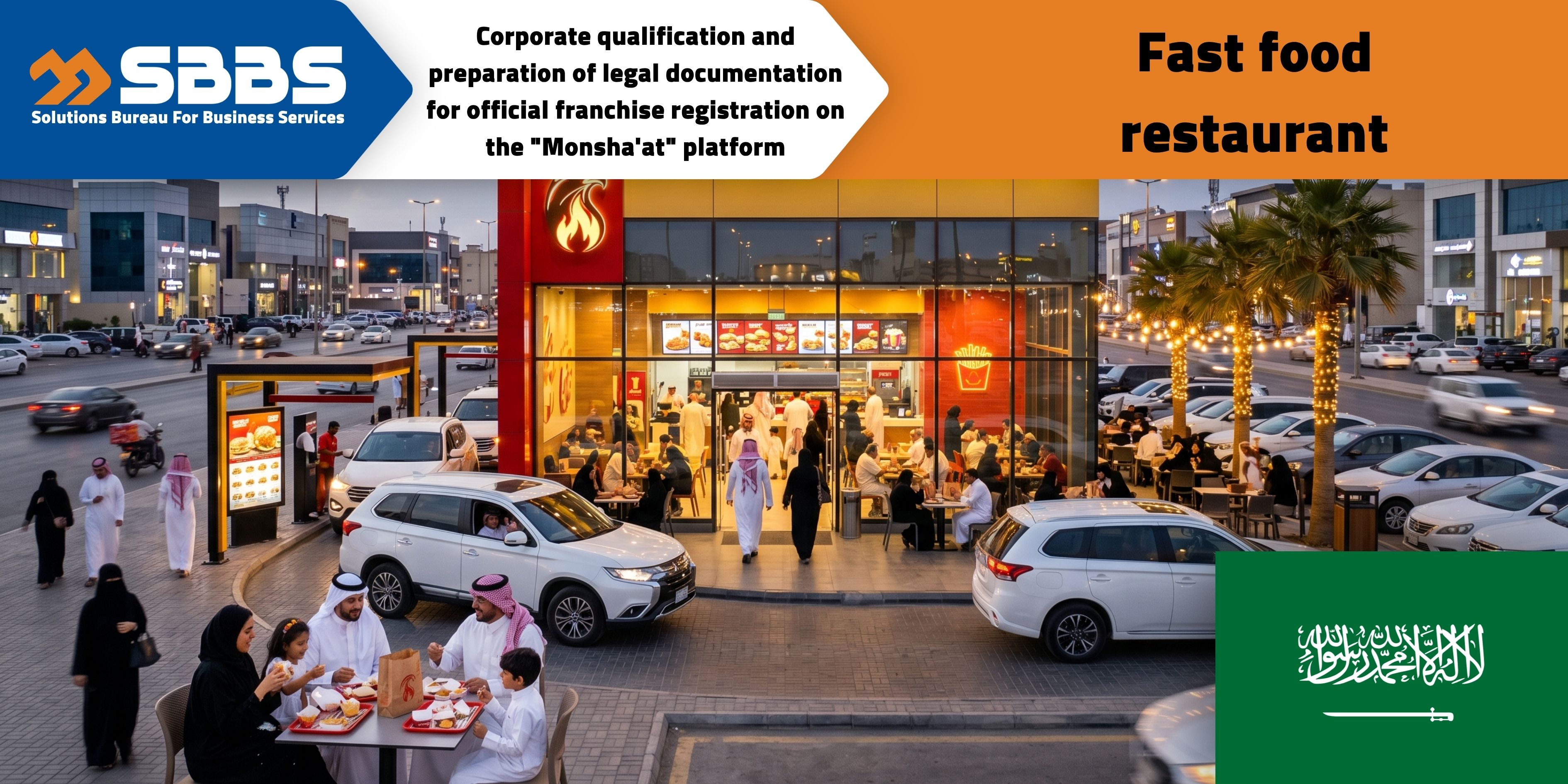 A fast-food and catering restaurant (Saudi Arabia)